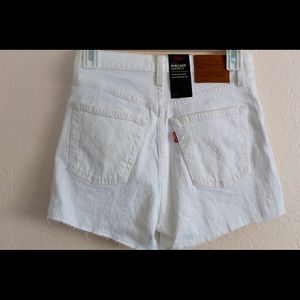 Levi's highest high-rise shorts.